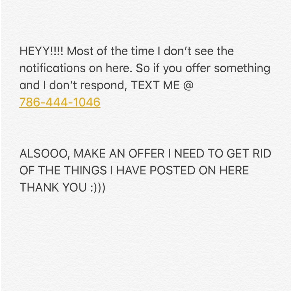Make an offer